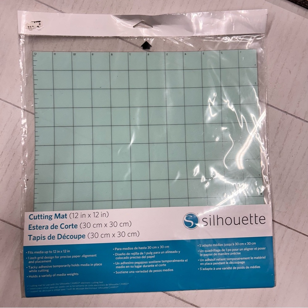 Silhouette Cameo Accessories, cutting mat, blade, scrapers new NWT